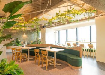 健康餐點搭配36樓城市景觀！台中南區景觀餐廳《屾沐Sunmood》情侶約會與IG打卡首選餐廳