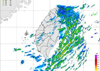 氣象署針對台北市山區、基隆北海岸、宜蘭發布大雨特報