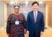 外交部長林佳龍午宴歡迎史瓦帝尼王國副總理札杜莉