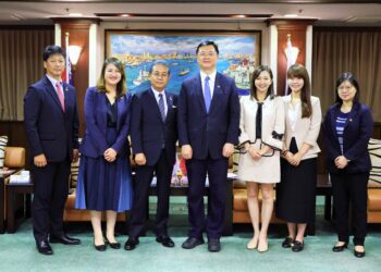 日台友好和歌山市議會議員連盟訪高 盼兩市簽署合作交流