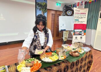 慶祝印尼皮影日印尼共學團 張美君及熙娣合力推廣多元文化