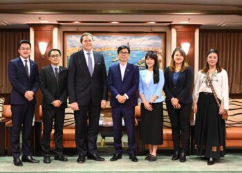 美國在台協會高雄分處張子霖處長拜會高市府 陳其邁：持續推動台美各領域更緊密合作