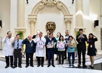 民生醫院打造全新中庭候診環境