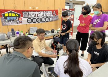 推廣物品循環再使用 維修職人巡迴車起跑!