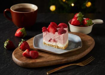 少女心噴發、超限量冬季甜點 草莓玻尿酸生乳酪蛋糕限定登場