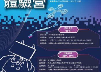 免費參加無人機國家體驗營隊 對象國小到高中學生
