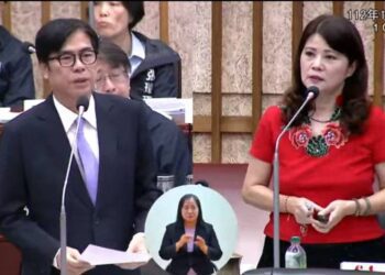 陳玫娟質詢對蓮池潭行人徒步區劃設檢討