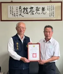 慈聯社會福利基金會暨蔡嘉賓董事長 捐贈夫妻命案2稚兒教育經費