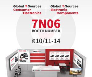 AKEEYO推出新品AKY-NV-X2、AKY-710 Lite與AKY-730 Pro亮相2025香港環球資源消費電子展