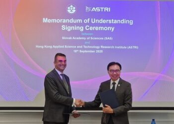 香港應科院與斯洛伐克科學院簽署合作備忘錄 加強創新科技合作
