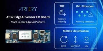 雅特力發表 AT32 Edge AI Sensor EV Board：打造多感測 AI 平台，支援手勢、動作與異常偵測