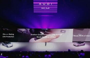 奧迪首發 E5 Sportback，搭載 Ambilight 電致變色智慧調光天幕