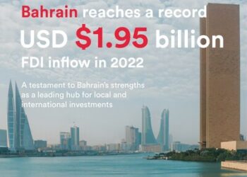 聯合國報告顯示巴林 2022 年錄得創紀錄的 19.5 億美元外商直接投資流入