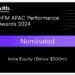 India Insight Value Fund 獲提名為 HFM APAC Performance Awards 2024 最佳印度股票基金