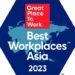 卓越職場「 2023亞洲最佳職場榜單」 公佈
