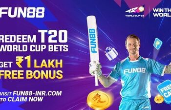 Fun88 推出 T20 世界盃特別優惠；獎金高達 100,000 印度盧比