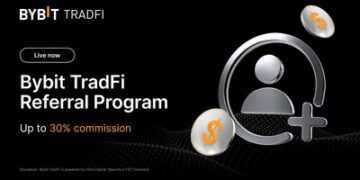 Bybit TradFi推薦計劃上線:邀請好友,賺取高達30%獎勵