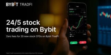 Bybit推出TradFi平台24/5股票差價合約交易服務