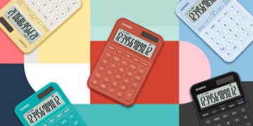 卡西歐推出25款設計新品計算器