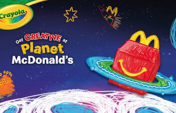 Crayola 夥拍 McDonald’s 推出全球「開心樂園餐®」體驗，創意突破天際