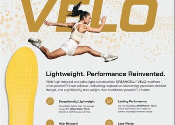 DSC® 在美國鞋材博覽會上推出 DREAMCELL® VELO灌注PU鞋墊：重新定義速度與爆發力