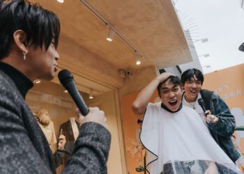 王ADEN入伍簽唱會成剃光頭實境秀！ 高爾宣幫推「開高速公路」歡送入伍