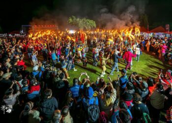 薪火相傳！南投清境盛大舉辦火把節　滇緬移民的文化傳承