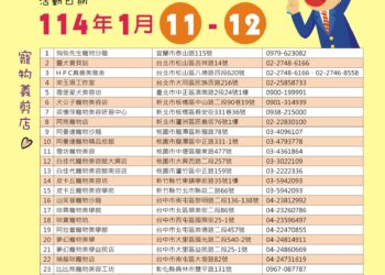 毛孩暖心過新年 義剪義診攜手守護毛孩健康