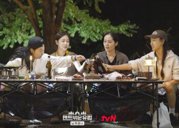 露營重度愛好者羅美蘭勇闖法國 大秀上百件裝備收藏