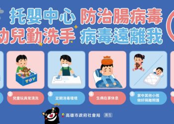 落實幼兒勤洗手『腸病毒不找我』 托嬰中心與家長一起防治病毒