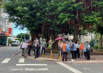 交通部到澎湖視導機車安全環境改善