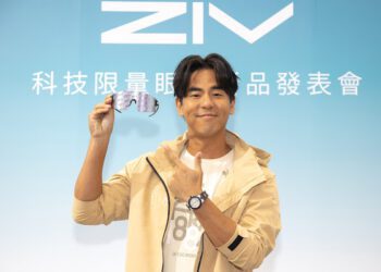 ZIV 科技限量眼鏡酷炫登場 熱血運動型男柯有倫演繹時尚與科技完美結合