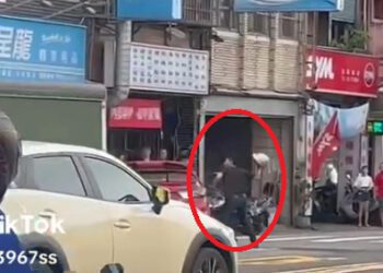 （行車糾紛打人砸車片）行車糾紛引發街頭暴力！　男子被打傷車被砸