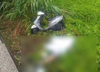 海葵颱風／（疑似颱風釀意外死亡片）騎機車摔落路旁坡崁　台東1名男子陳屍草叢