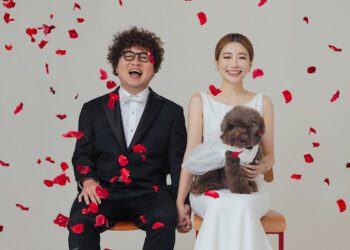 依依絕美婚紗照曝光！納豆一看驚喊：我老婆怎麼那麼正！