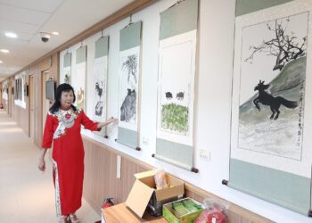 薛金治「書畫恬且樂」個展　7/12農科園區同合商務會館展出、賓客冠蓋雲集