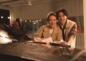 高宇蓁與金鐘視帝姚淳耀MV螢幕初吻遭病毒打亂 仍飄粉紅泡泡