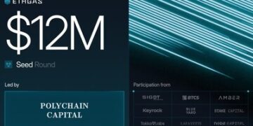 ETHGas 推出以太坊區塊空間期貨市場,獲 8 億美元承諾資金及 1,200 萬美元種子輪融資,由 Polychain Capital 領投