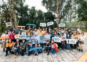 富衛香港召集員工參與Weez Walk 環島行2024為青年精神健康籌款