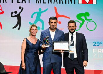 第29屆美納里尼國際公平競技獎（Fair Play Menarini International Award）感動人心、載譽舉行