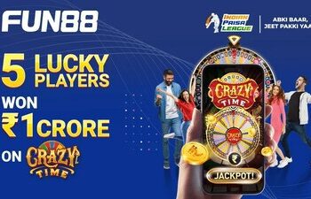 Fun88 新富翁：5 位幸運玩家在 Crazy Time 贏得大獎