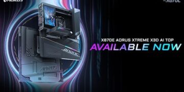 專為 AMD Ryzen X3D 處理器打造:技嘉 X870E AORUS XTREME X3D AI TOP 旗艦主機板正式上市