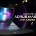 技嘉 AORUS MASTER 16 AI 筆電榮獲 COMPUTEX 2025 Best Choice Award,領先實力獲國際肯定