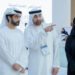 Salem bin Abdulrahman Al Qasimi 參觀 GITEX Global 2025 的沙迦政府展覽館
