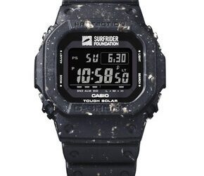 卡西歐發佈與衝浪者基金會合作設計的G-SHOCK手錶