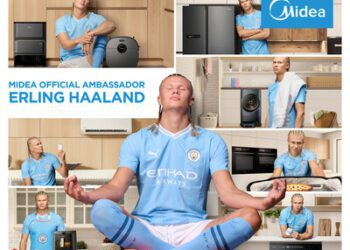 埃爾林-哈蘭德成為美的品牌代言人