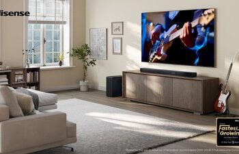 海信榮膺過去五年全球增長最快的條形音響品牌