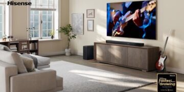 海信榮膺過去五年全球增長最快的條形音響品牌