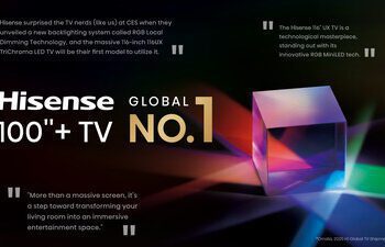 海信領跑全球大屏電視市場 於IFA 2025前首發下一代RGB-MiniLED技術