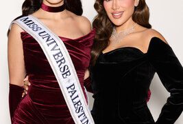HUDA BEAUTY 攜手巴勒斯坦環球小姐 NADEEN AYOUB,成為其參與環球小姐競選的官方贊助商
